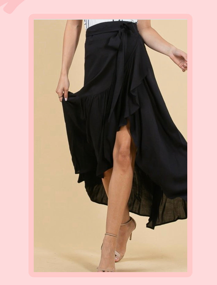 BLACK SKIRT/ DRESS