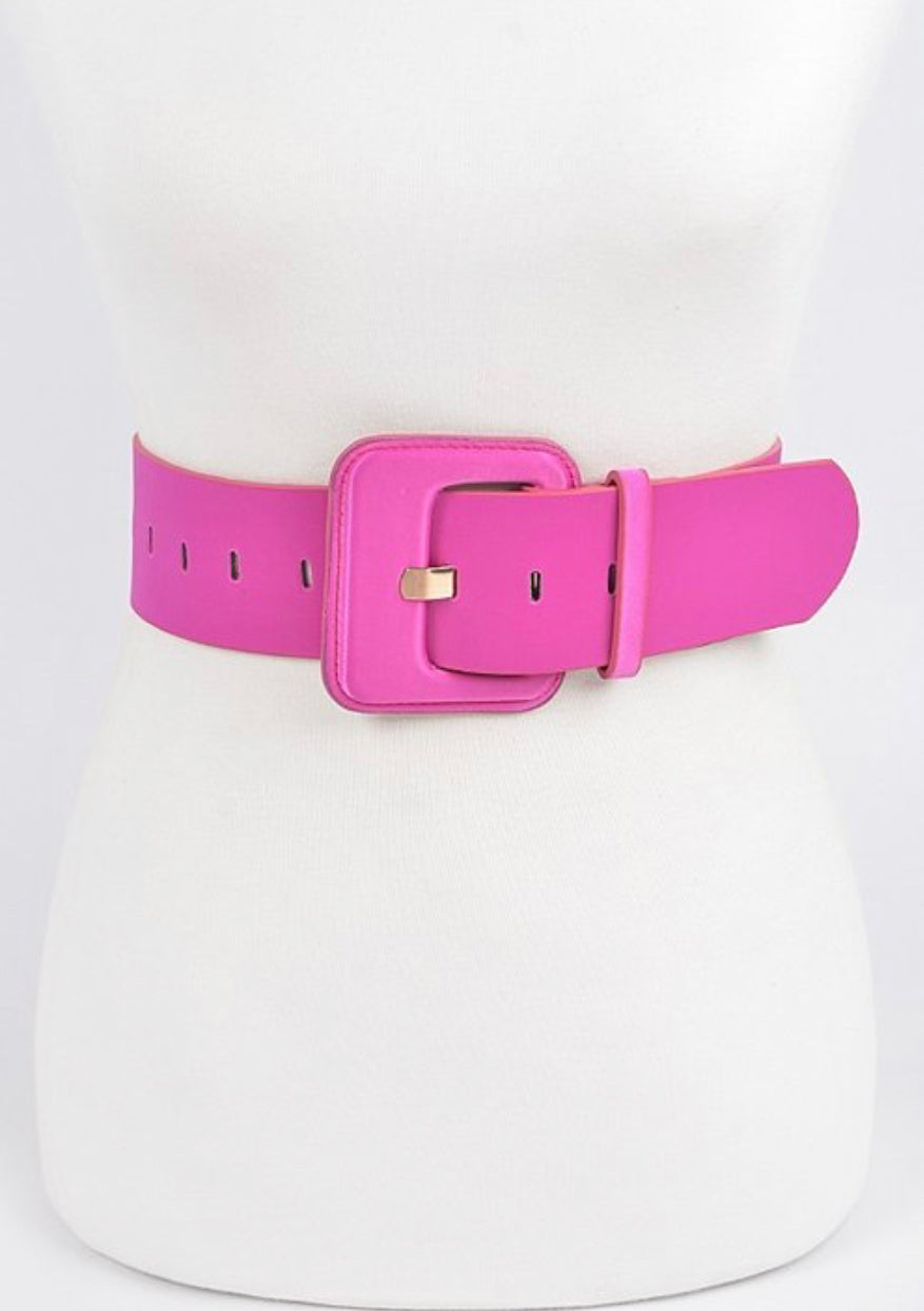 FUSHIA BELT