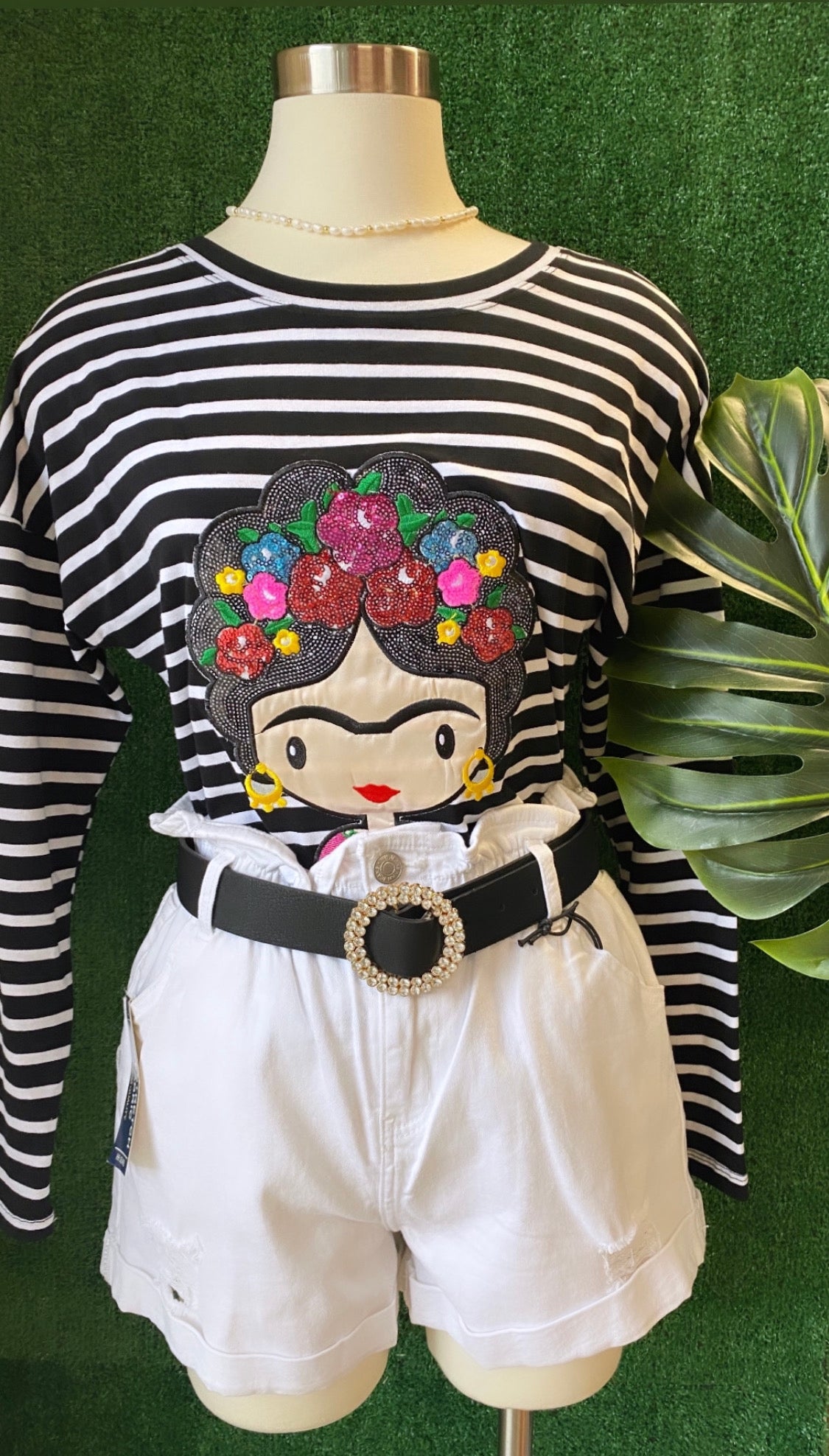 FRIDA BLACK TOP