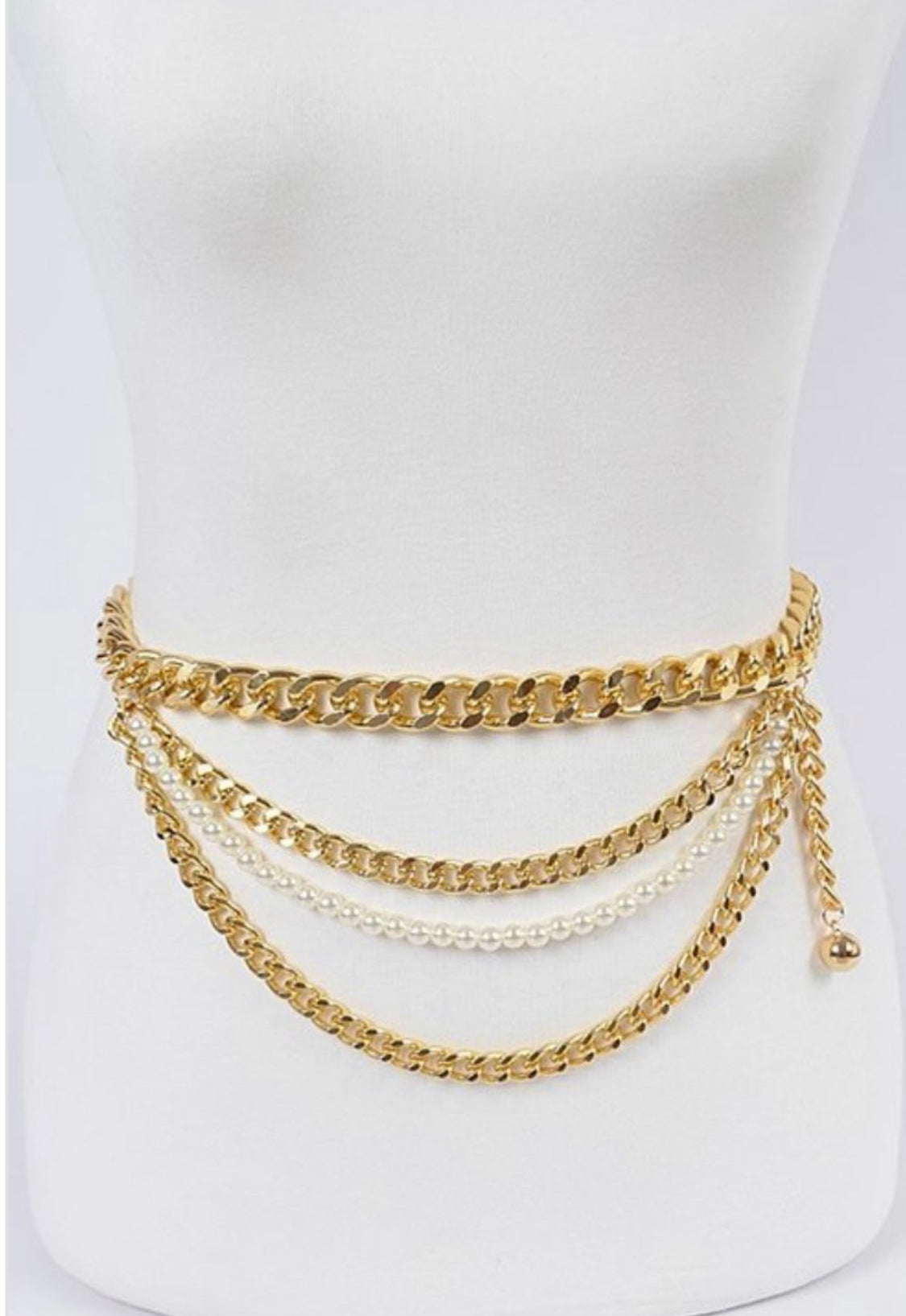 PEARL CHAIN BELT
