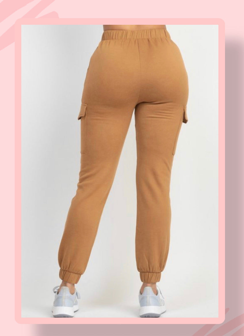 JOGGER PANTS CARAMEL