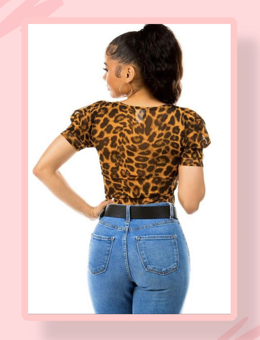 NEW ANIMAL PRINT BODYSUIT