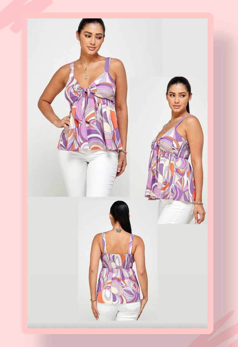 ORCHID LAVENDER TOP