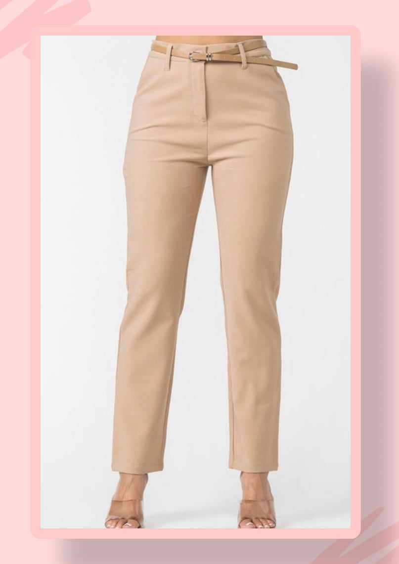 BEIGE PANTS