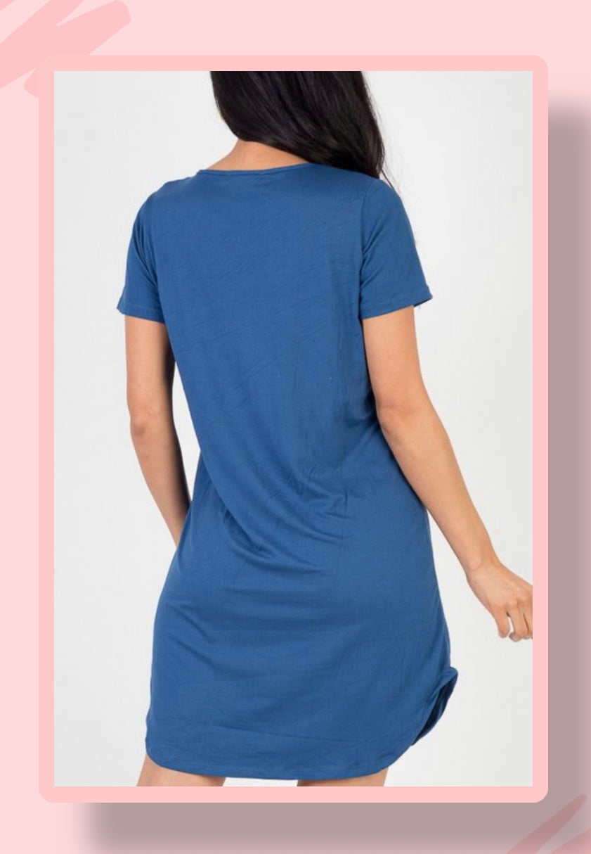 BLUE HAZE- DRESS