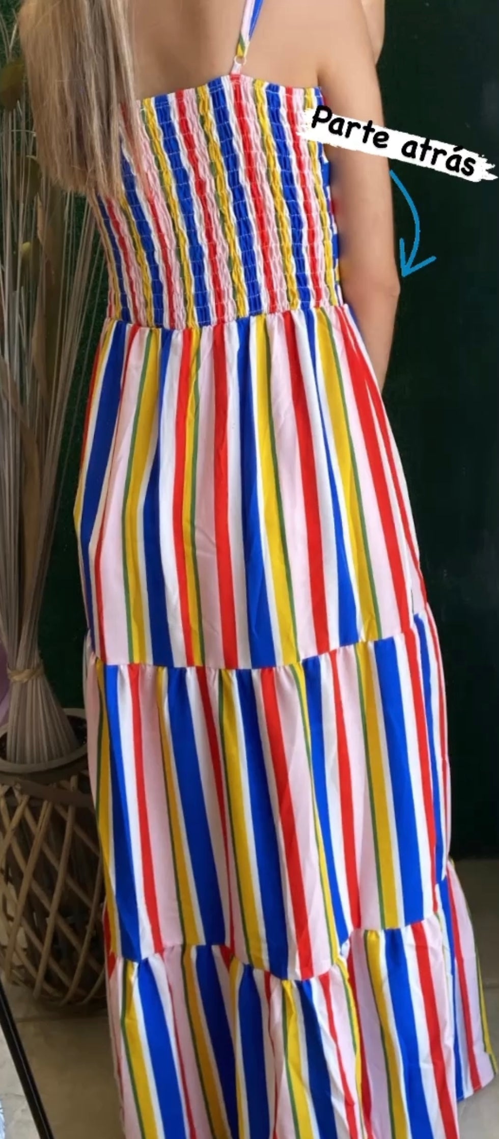 MULTICOLOR MAXI DRESS