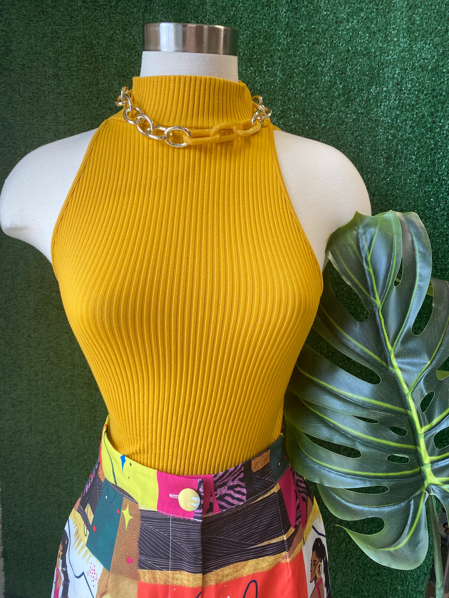 MUSTARD BASIC TOP