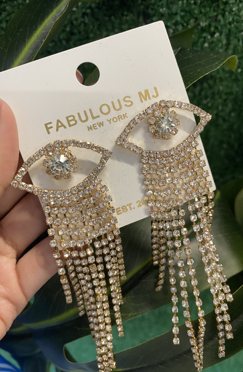NEW EYE EARRINGS