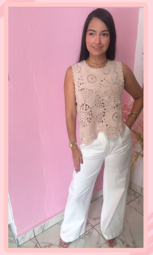 Elegant Natural Blouse