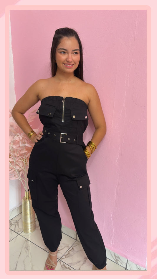New 🆕 Restock Black Jumpsuit