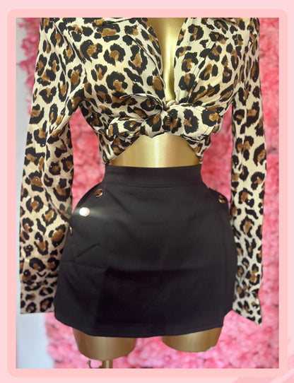Black New Skort