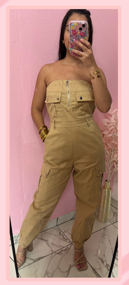 New 🆕 Restock Nude Jumpsuit