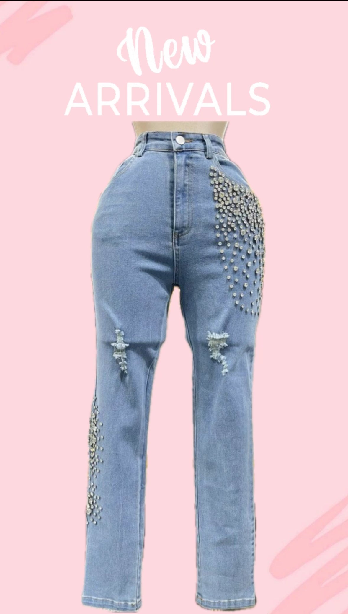 Rhainstone Jeans