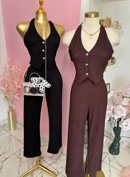 Vest- Pants Set