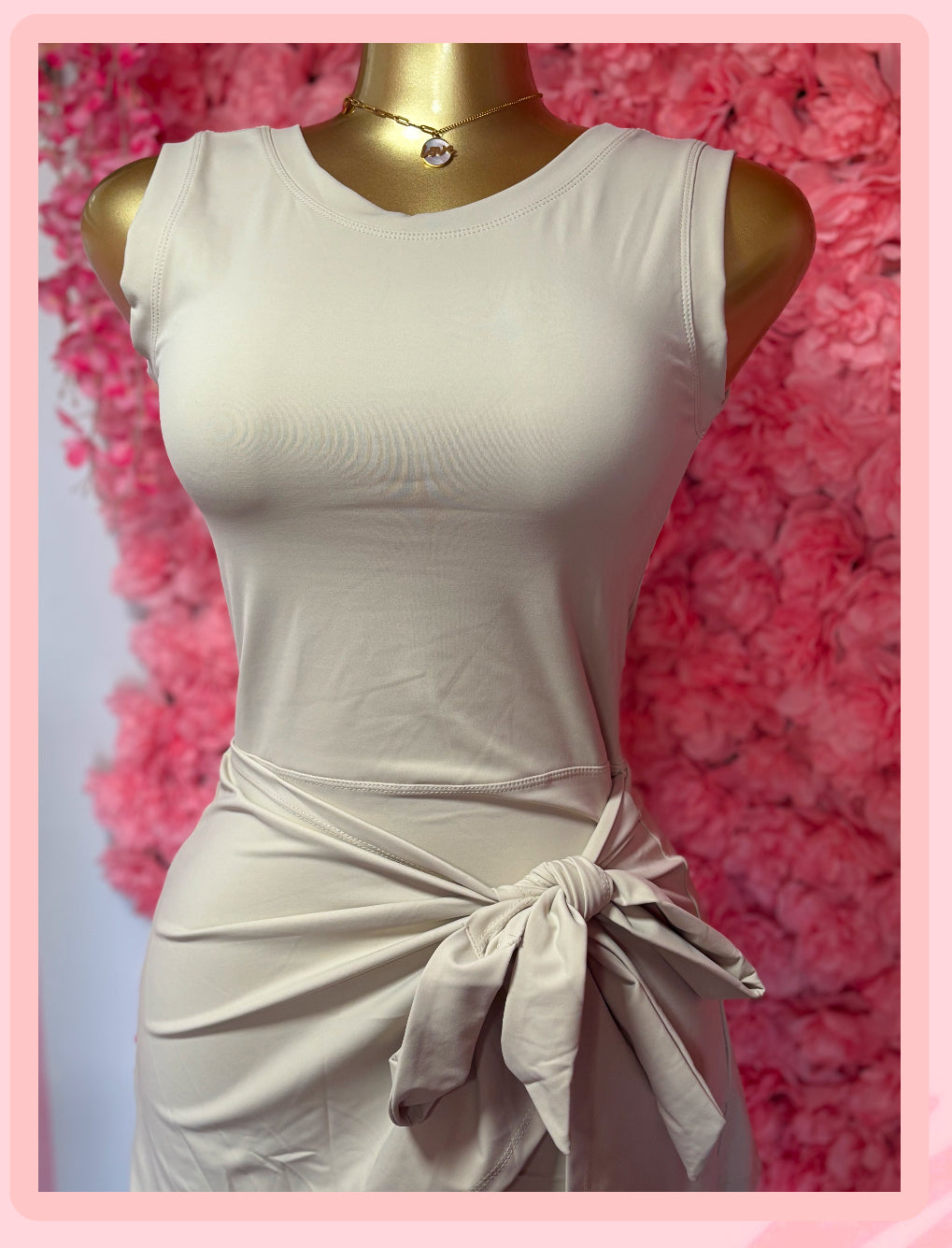 Bone White Romper