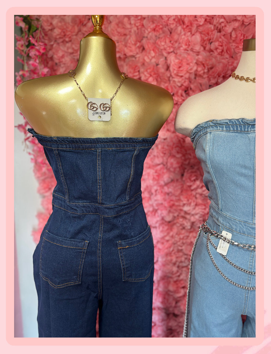 Light Denim Jumpsuit