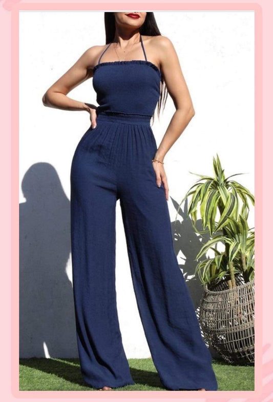 Navy Jumpsuit