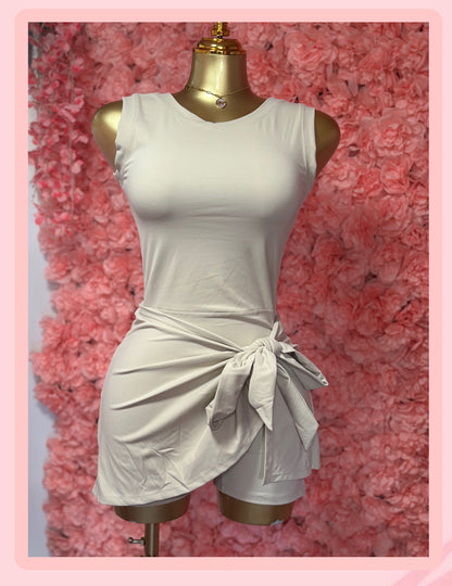 Bone White Romper