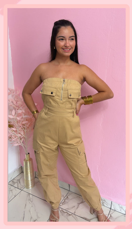 New 🆕 Restock Nude Jumpsuit