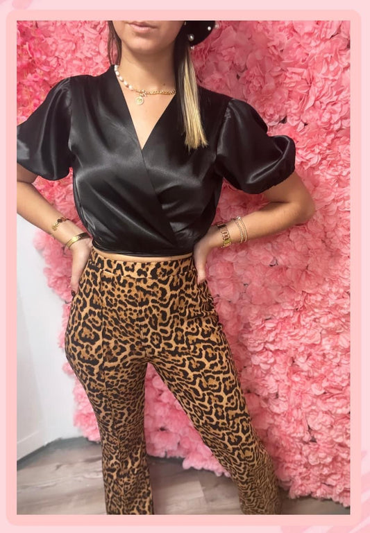 Animal print pants