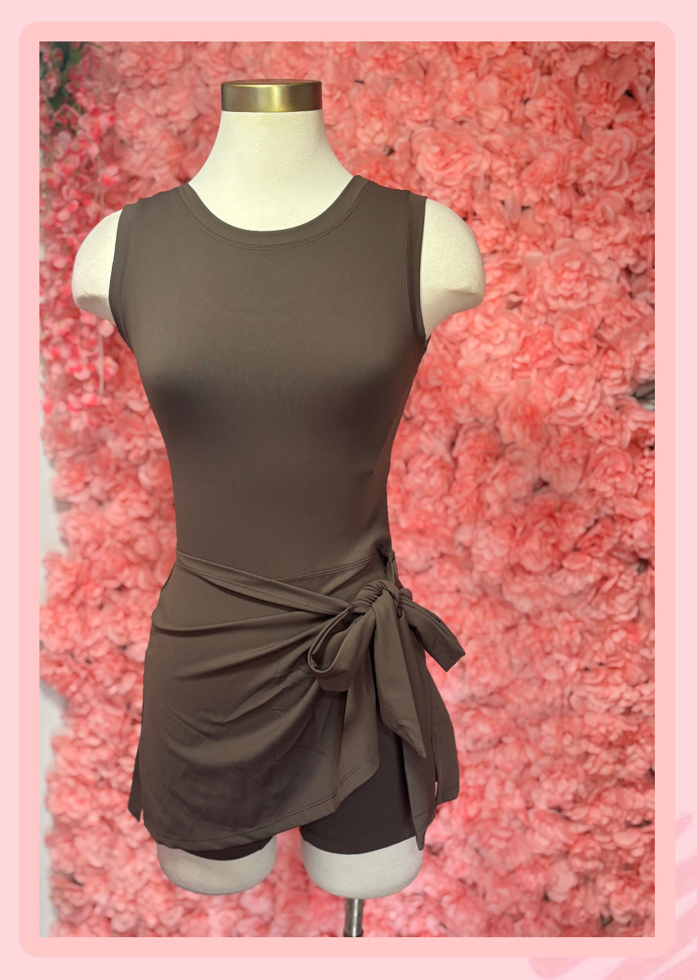 Cofee Skort Romper