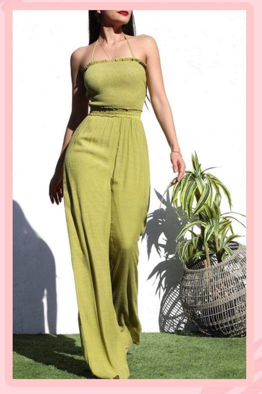 Lime Jumpsuit