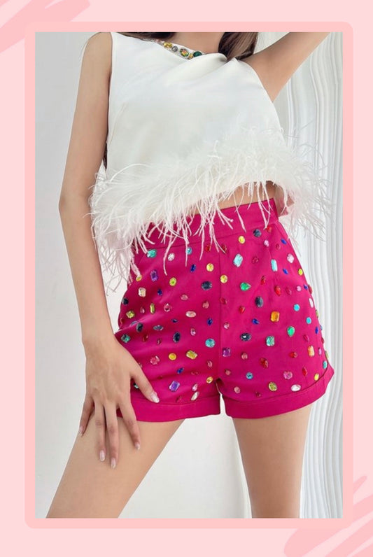 GEMAS FUCHSIA SHORT