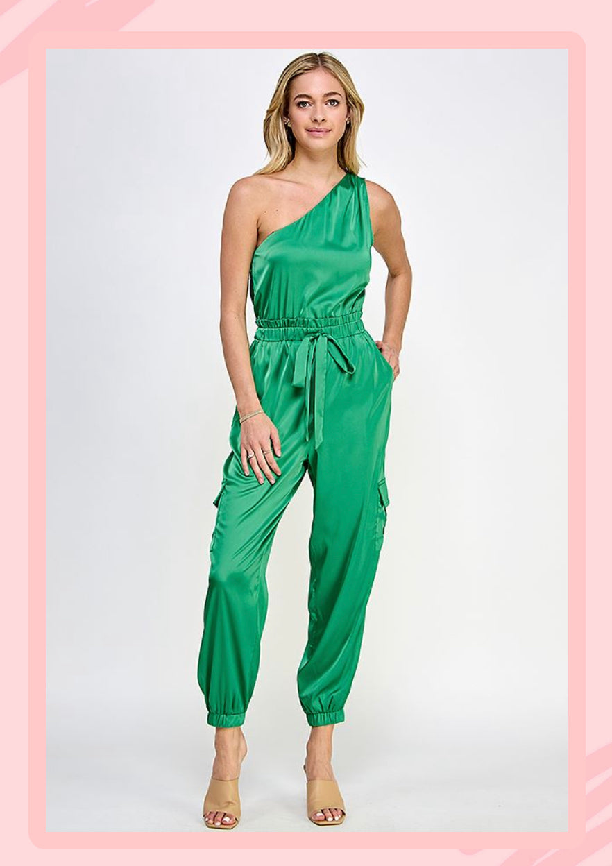 CARGO JOGGER JUMPSUIT