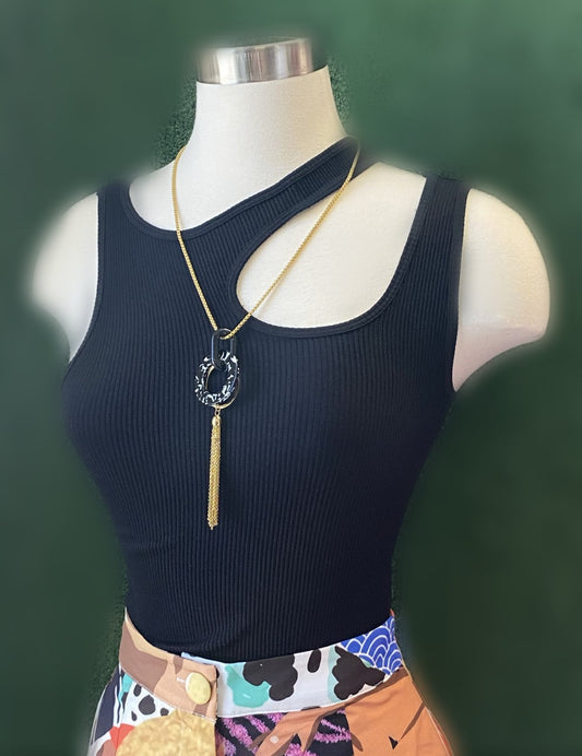 Black Basic Top