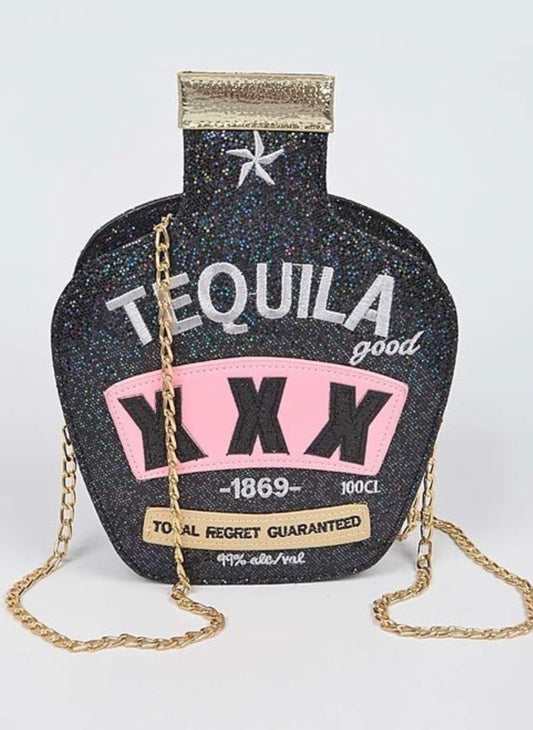 TEQUILA BLACK CROSSBODY