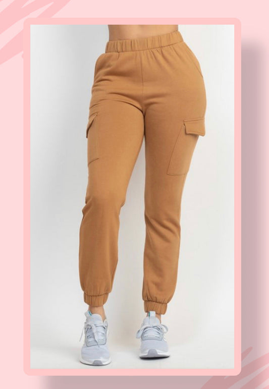 JOGGER PANTS CARAMEL