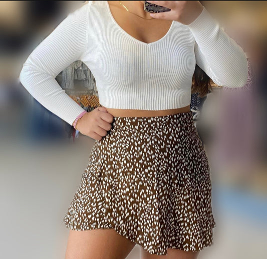 WHITE BASIC TOP