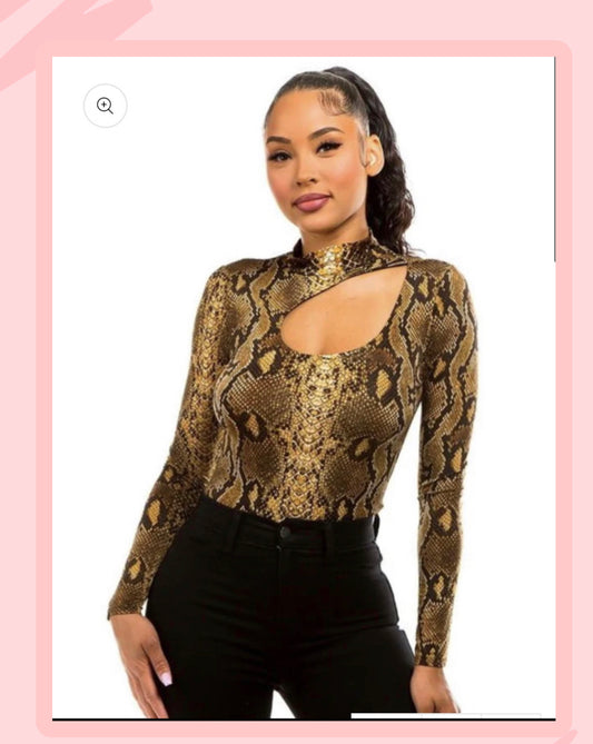 NEW SNAKE BODYSUIT