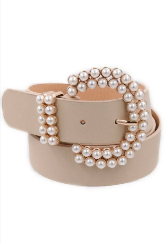 PEARL TAUPE BELTS