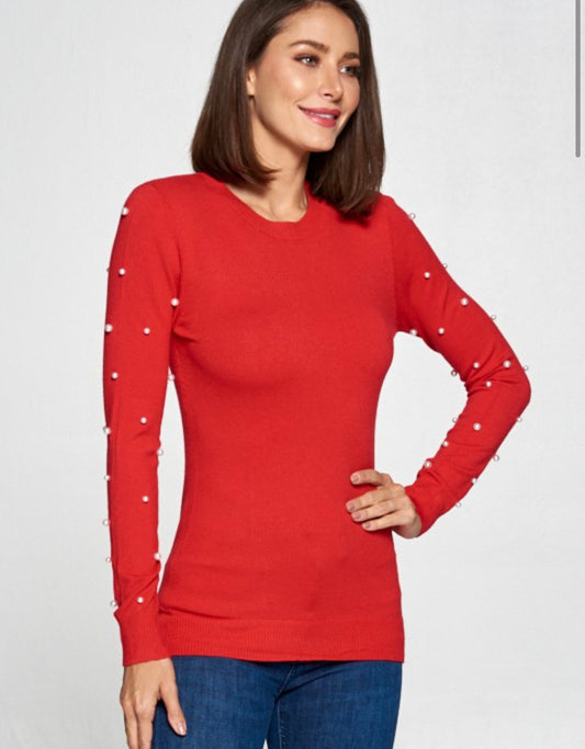 RED SWEATER