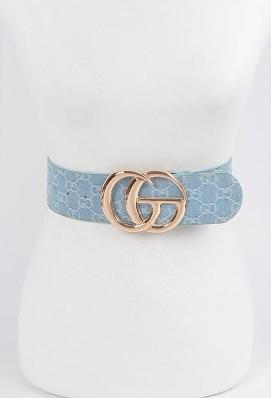 CG MEDIUM DENIM BELT