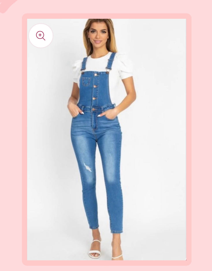 DENIM OVERALLS