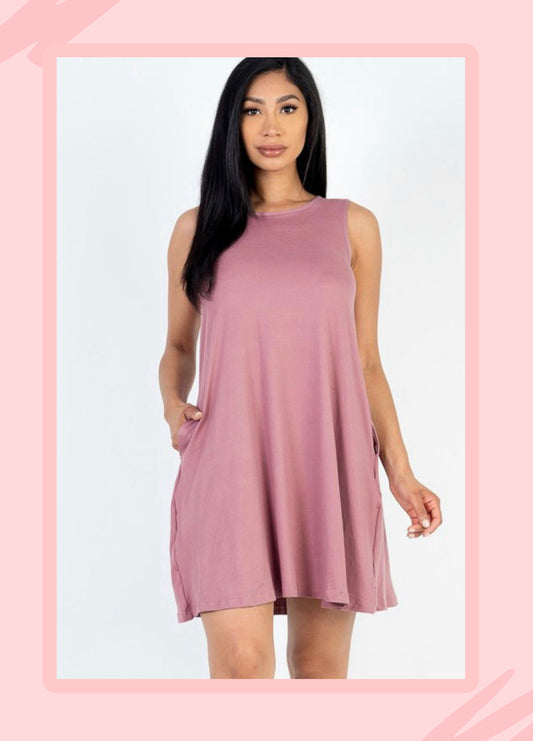 MAUVE DRESS