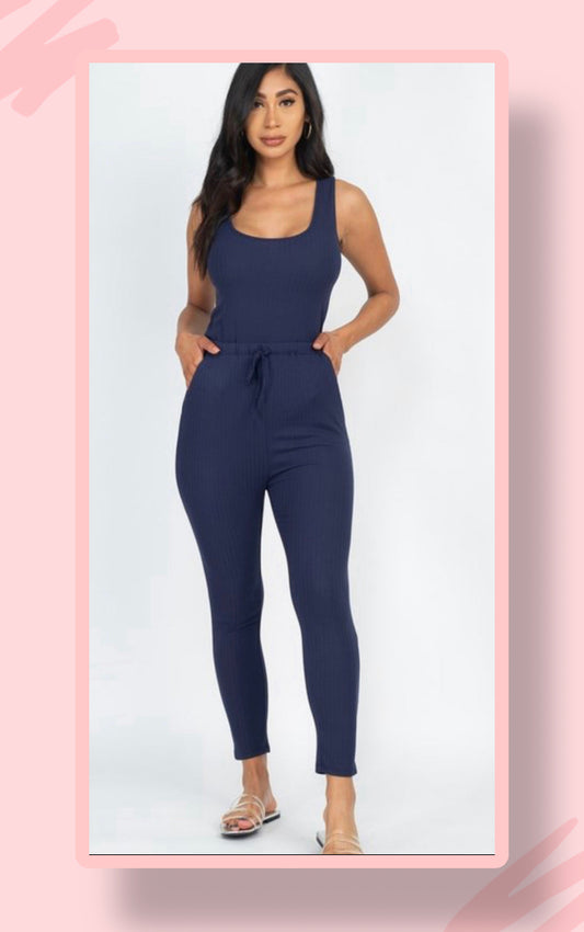 NAVY JUMPSUIT