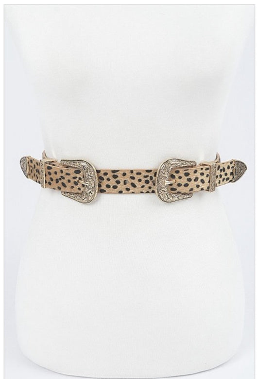 ANIMAL PRINT BELT