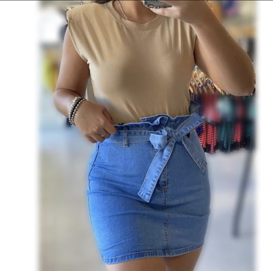 Paperbag Skirt Waist